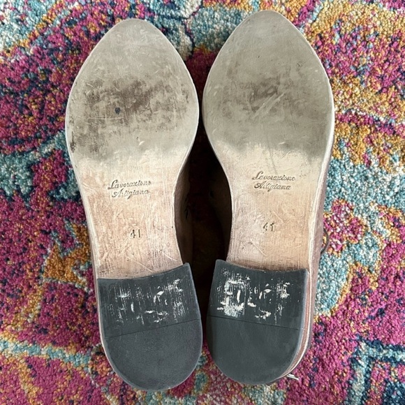 Free People | Women’s Brown Leather Lost Valley Strappy Ankle Zip Ankle Boot 9.5 - Picture 14 of 16